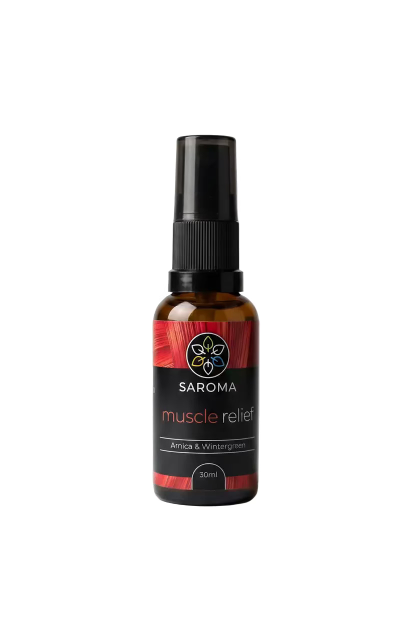 Muscle Relief Gel - Healing Skin Care - Saroma Natural Remedies