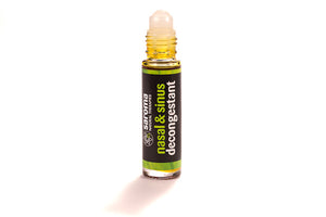 Saroma Nasal and Sinus Decongestant, Natural, Organic, Aromatherapy, roll-on