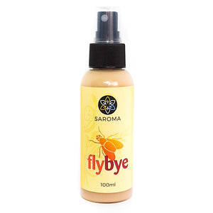 Saroma Flybye 100ml natural fly repellent spray