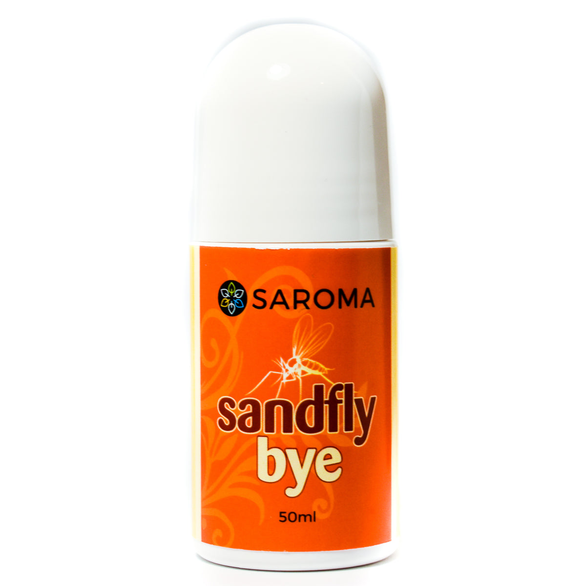 Saroma Sandflybye 50 ml roll-on sand fly and mosquito repellent